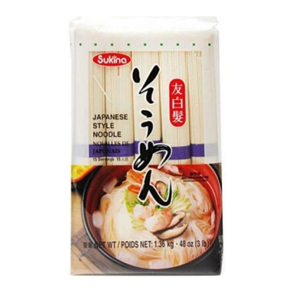 MACARRÃO SOMEN TOMOSHIRAGA SUKINA 400G