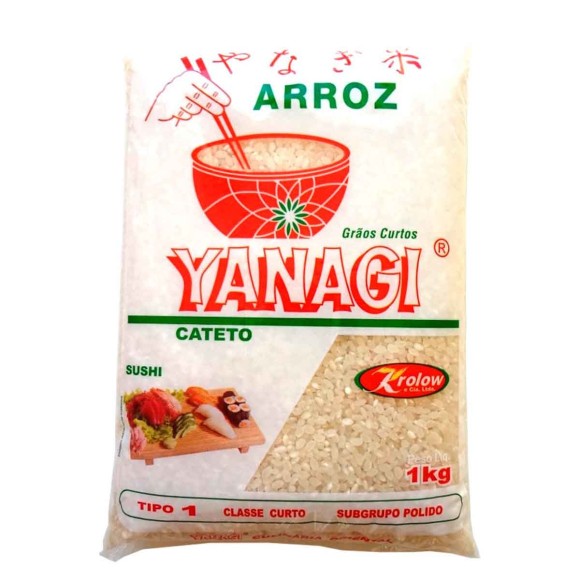 ARROZ YANAGI GRÃO LONGO 1KG