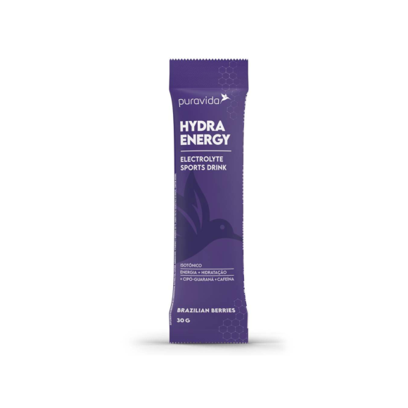 PURAVIDA HYDRA ENERGY BERRIES ISOTÔNICO 30G