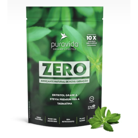 PURAVIDA ZERO ADOÇANTE NATURAL 100G