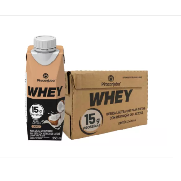 PIRACANJUBA WHEY COCO 250ML