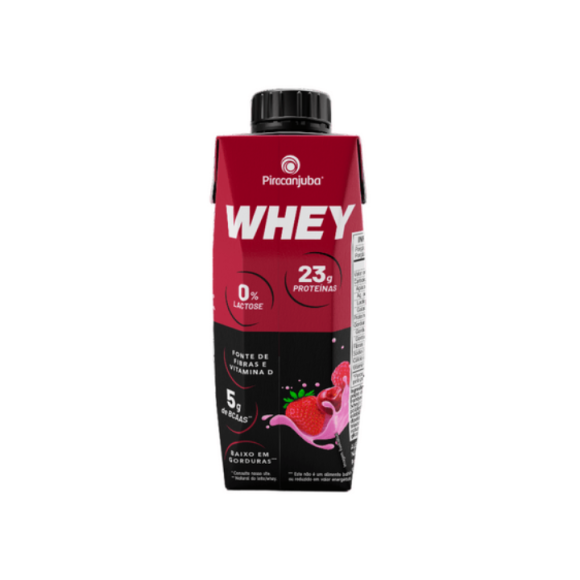 PIRACANJUBA WHEY 23G SABOR FRUTAS VERMELHAS UNITARIO