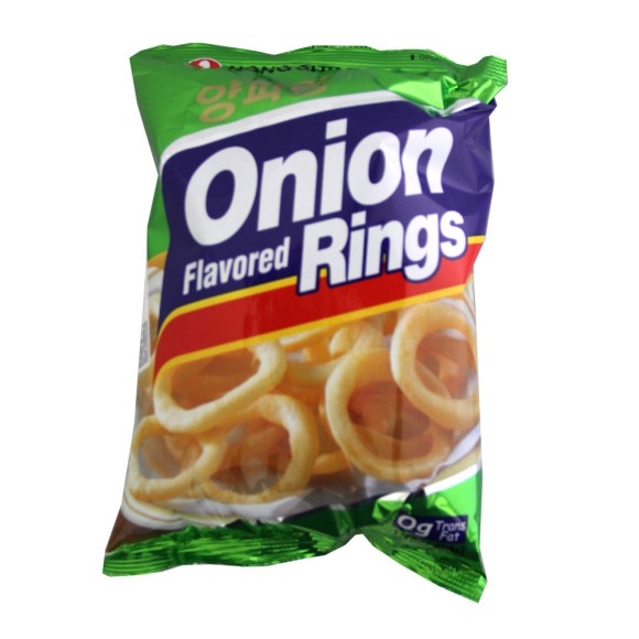 SALGADINHO ONION RINGS NONG SHIM 50G