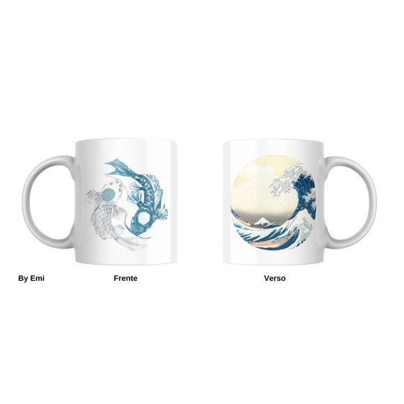 EMI CANECA DE PORCELANA TSUNAMI