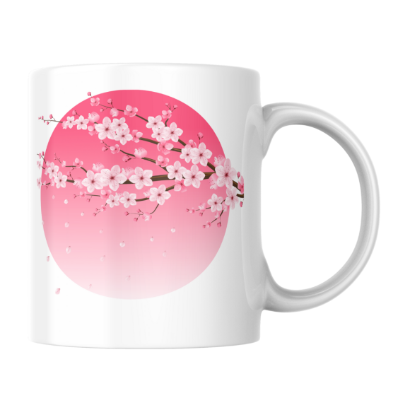 EMI CANECA DE PORCELANA GALHO SAKURA