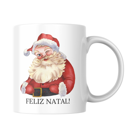 EMI CANECA DE PORCELANA PAPAI NOEL (FM)