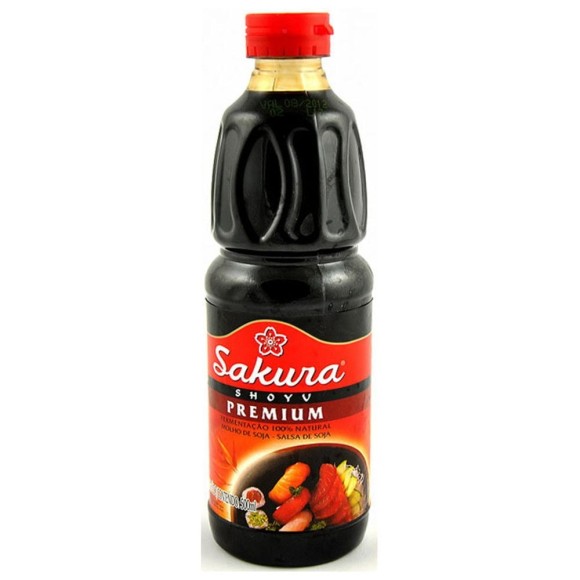 MOLHO DE SOJA SHOYU SAKURA PREMIUM 500ML