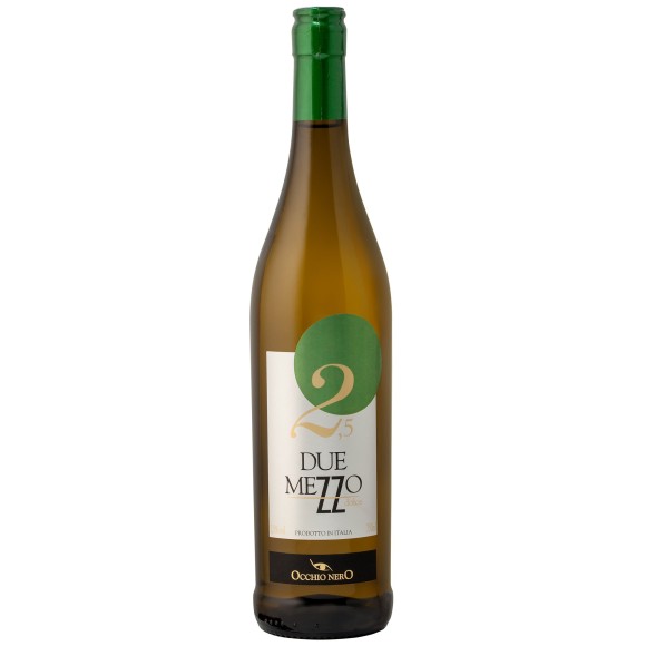 VINHO OCCHIO NERO DUEMEZZO BIANCO DOLCE 750ML