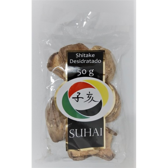 SHITAKE DESIDRATADO INTEIRO 50G