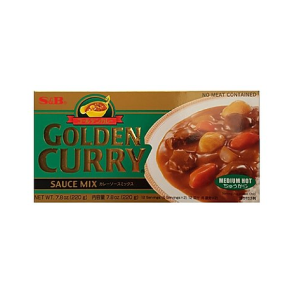 GOLDEN CURRY CHUKARA 220G