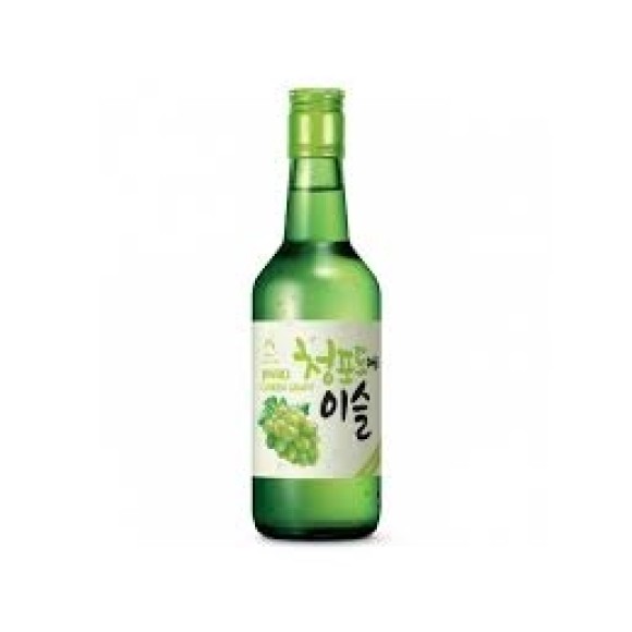 SOJU IMPORTADO AROMA DE UVA VERDE JINRO GREEN GRAPE - 360ML