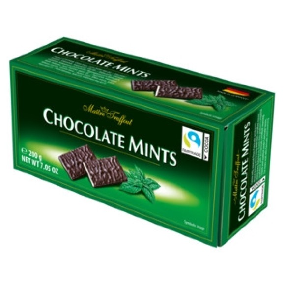 CHOCOLATE COM MENTA MAÎTRE TRUFFOUT CHOCOLATE MINTS 200G